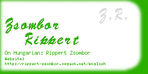 zsombor rippert business card